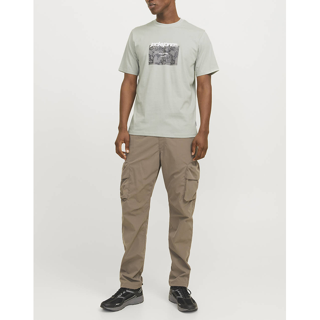 Product JACK&JONES JCOTARMAC CAMO FRONT TEE SS CREW NECK LN base image