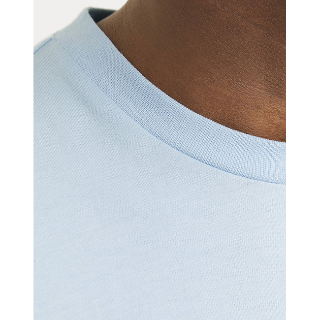 Product JACK&JONES JJBEAU TEE SS FRONTPRINT CREW NECK LN base image