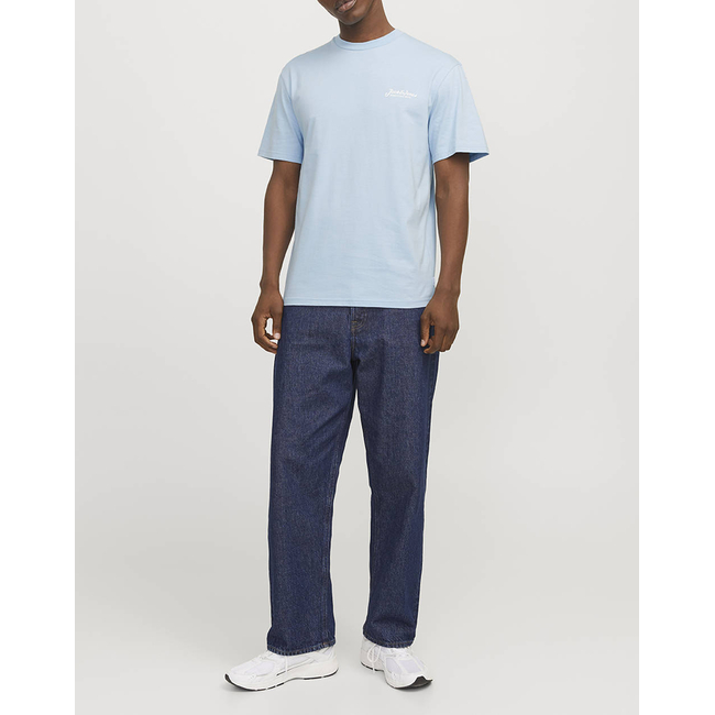 Product JACK&JONES JJBEAU TEE SS FRONTPRINT CREW NECK LN base image