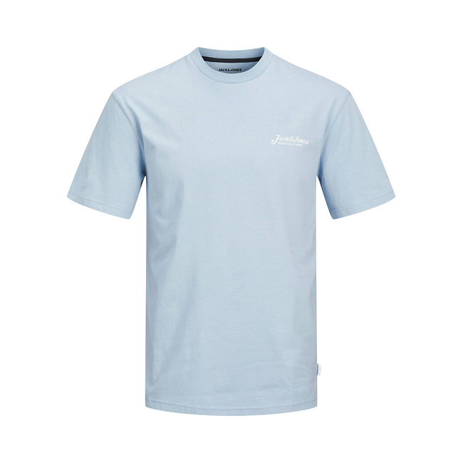 Product JACK&JONES JJBEAU TEE SS FRONTPRINT CREW NECK LN base image