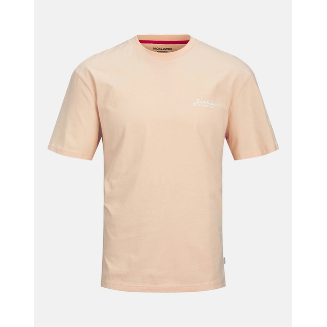 Product JACK&JONES JJBEAU TEE SS FRONTPRINT CREW NECK LN base image