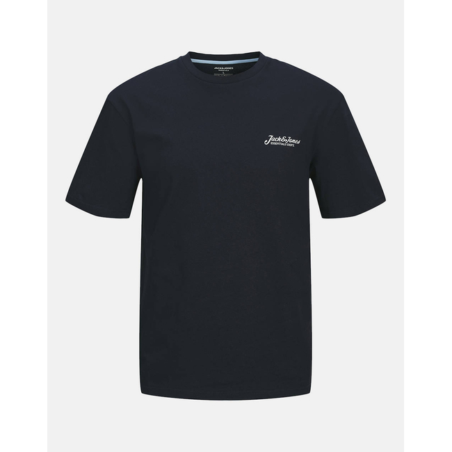 Product JACK&JONES JJBEAU TEE SS FRONTPRINT CREW NECK LN base image