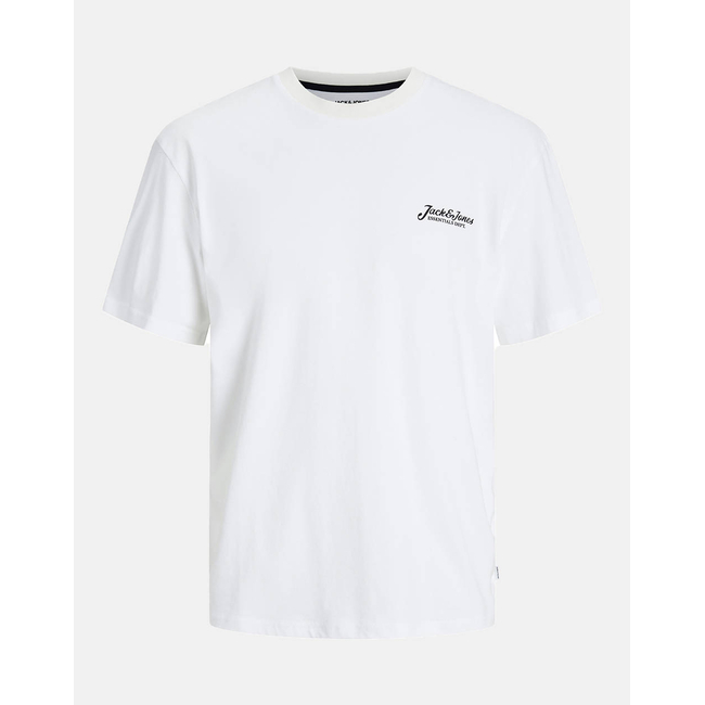 Product JACK&JONES JJBEAU TEE SS FRONTPRINT CREW NECK LN base image