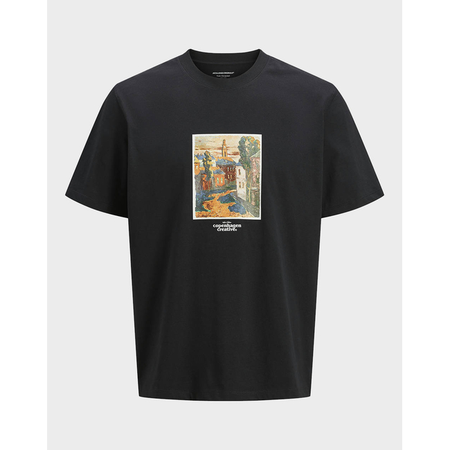 Product JACK&JONES JORPAROS GRAPHIC FRONT TEE SS CREW base image