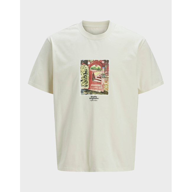 Product JACK&JONES JORPAROS GRAPHIC FRONT TEE SS CREW base image