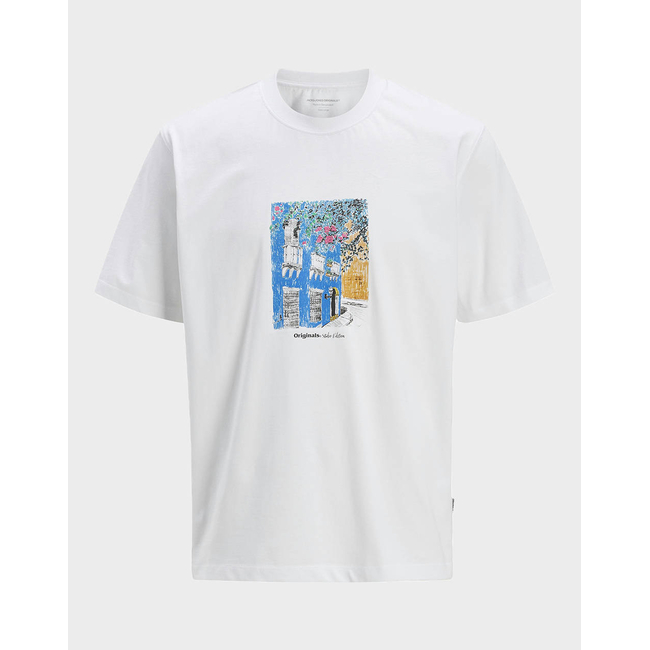 Product JACK&JONES JORPAROS GRAPHIC FRONT TEE SS CREW base image