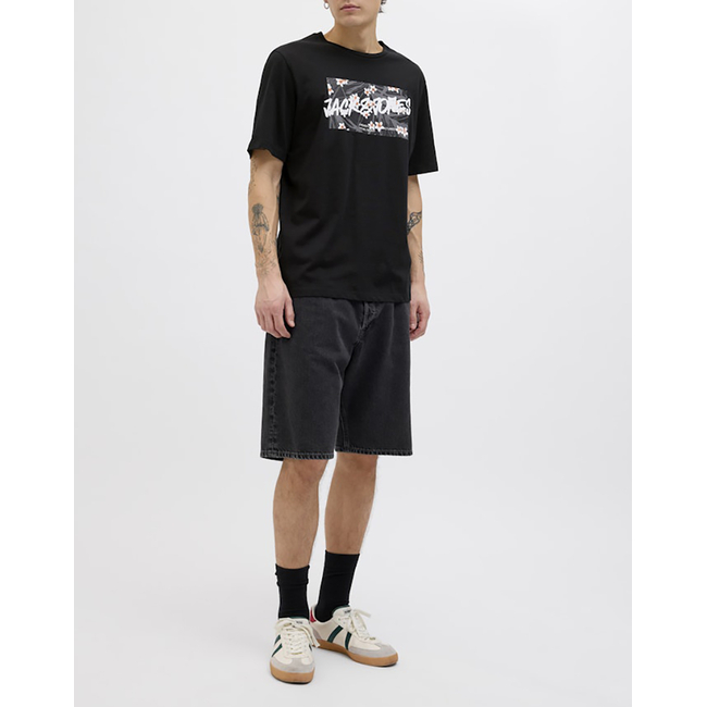 Product JACK&JONES JJHAWAII SHAPE TEE SS CREW NECK LN base image