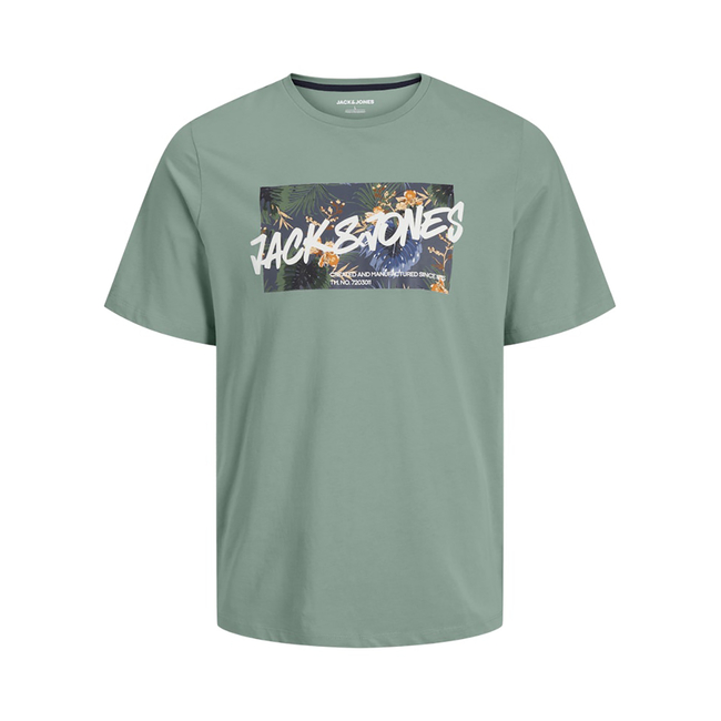 Product JACK&JONES JJHAWAII SHAPE TEE SS CREW NECK LN base image