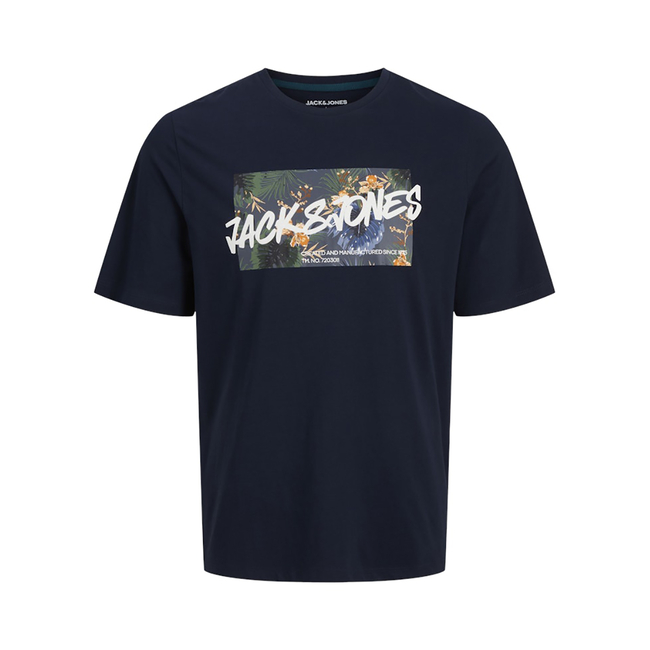 Product JACK&JONES JJHAWAII SHAPE TEE SS CREW NECK LN base image