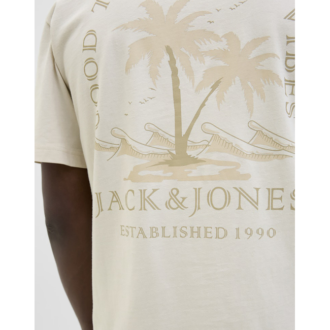 Product JACK&JONES JJSUMMER VIBES TEE SS CREW NECK LN base image