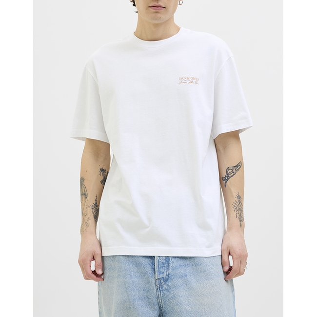 Product JACK&JONES JJSUMMER VIBES TEE SS CREW NECK LN base image