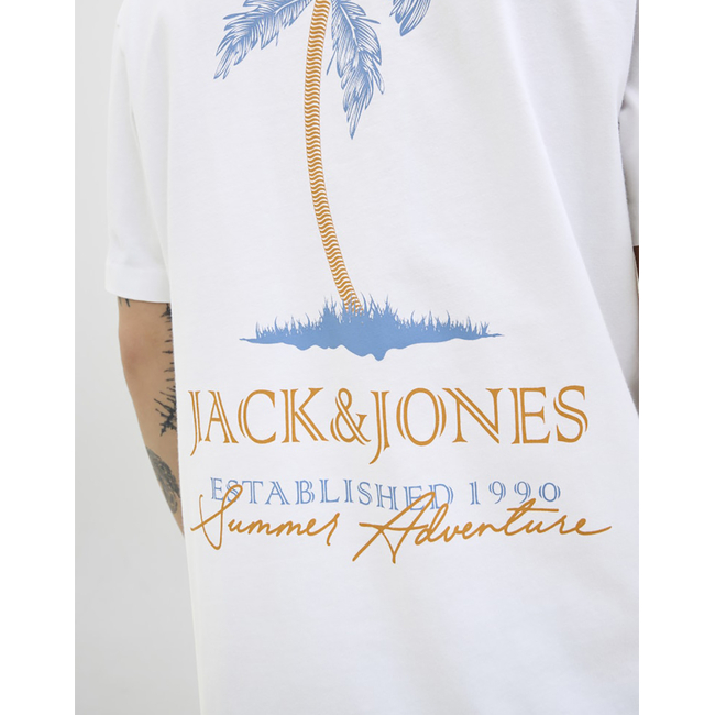 Product JACK&JONES JJSUMMER VIBES TEE SS CREW NECK LN base image
