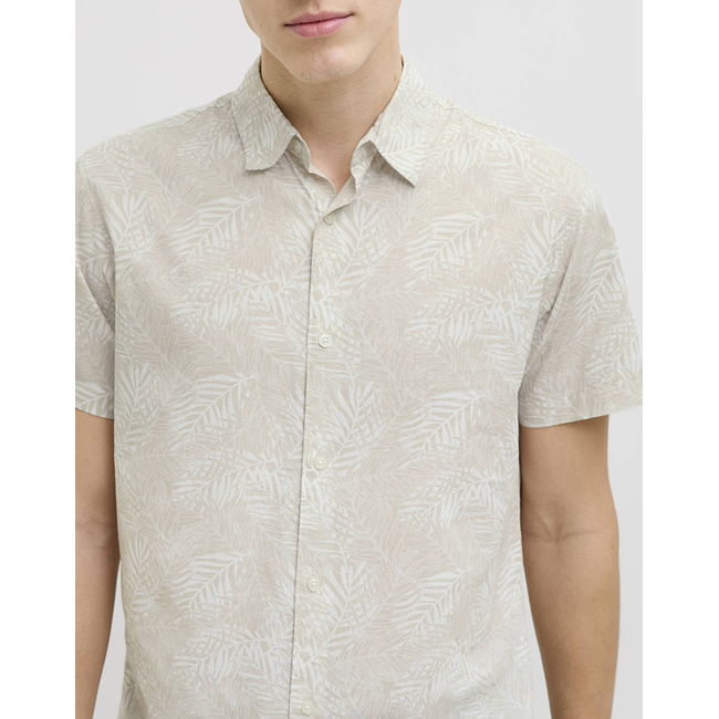 Product JJREBEL JREBVERDANT POPLIN SHIRT SS base image