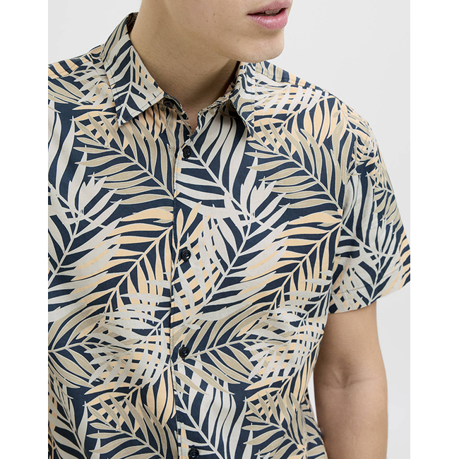 Product JJREBEL JREBVERDANT POPLIN SHIRT SS base image