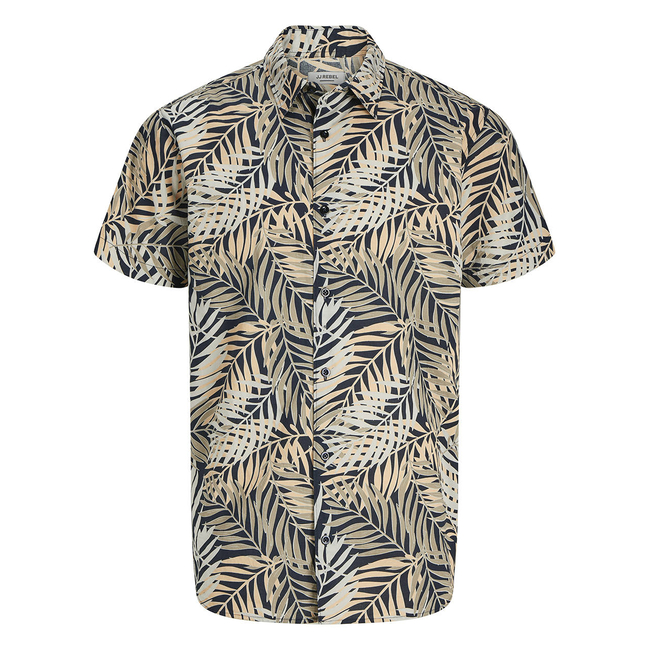 Product JJREBEL JREBVERDANT POPLIN SHIRT SS base image