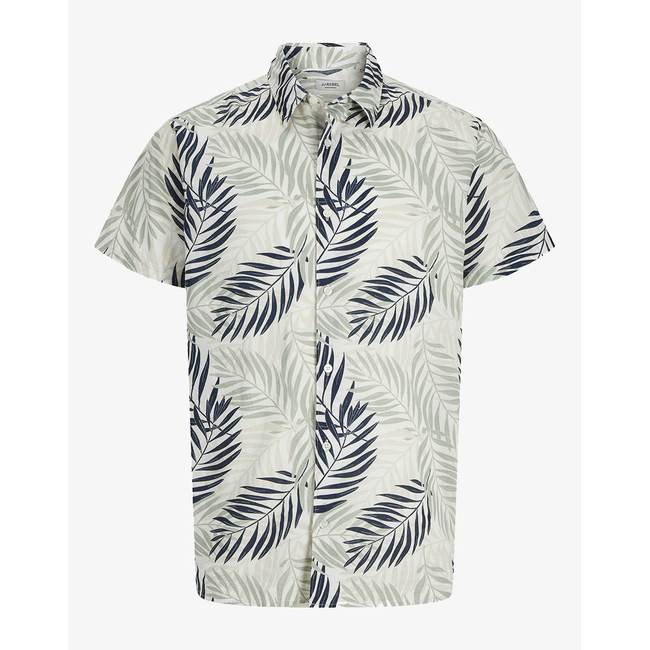 Product JJREBEL JREBVERDANT POPLIN SHIRT SS base image