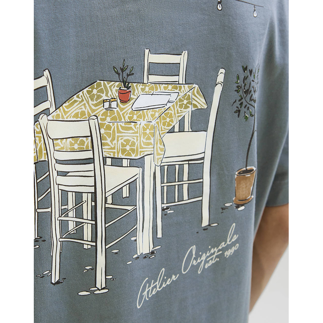 Product JJ REBEL JORISLINGTON BACK TEE SS CREW NECK SN base image