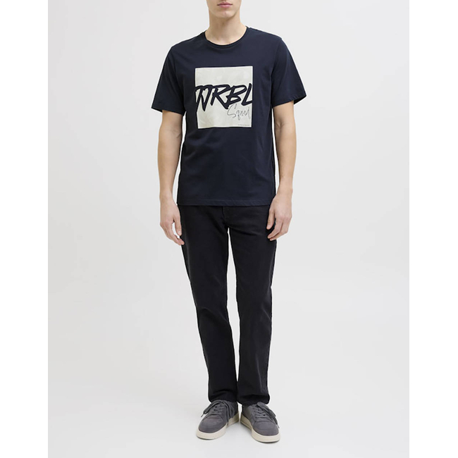 Product JJ REBEL JREBBERN BOX TEE SS CREW NECK base image