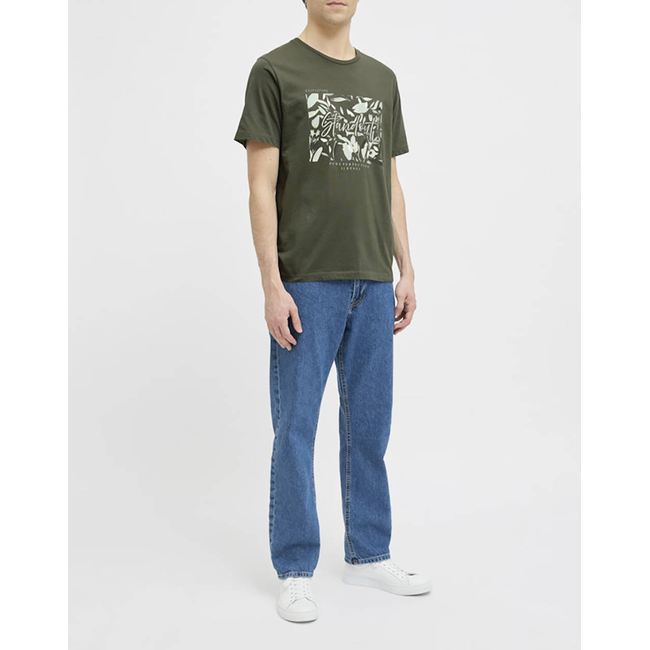 Product JJ REBEL JREBBERN BOX TEE SS CREW NECK base image
