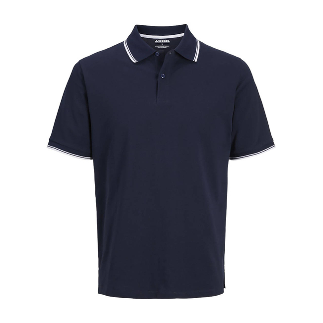 Product JJ REBEL JREBZELL POLO SS SN base image