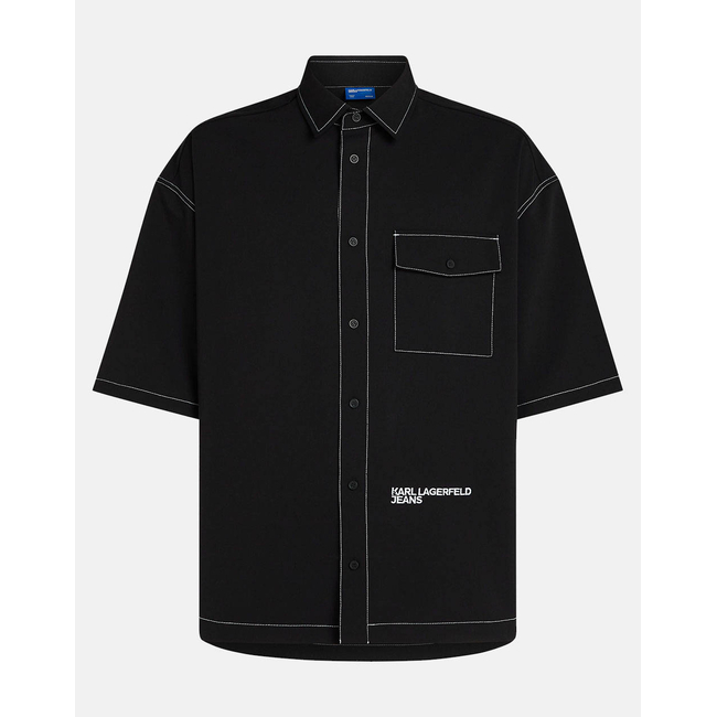 Product KARL LAGERFELD KLJ SSLV RELAXED SHIRT base image