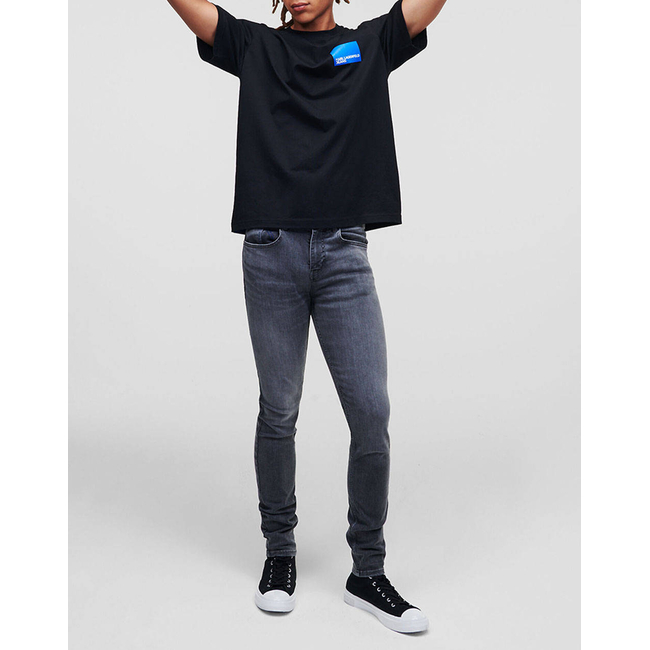 Product KARL LAGERFELD KLJ REG SS BOX LOGO TEE base image