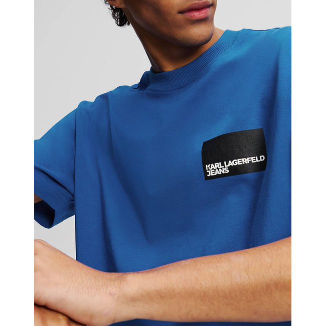 Product KARL LAGERFELD KLJ REG SS BOX LOGO TEE base image