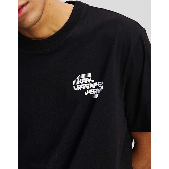 Product KARL LAGERFELD JEANS KLJ REG SPORT LOGO TEE base image