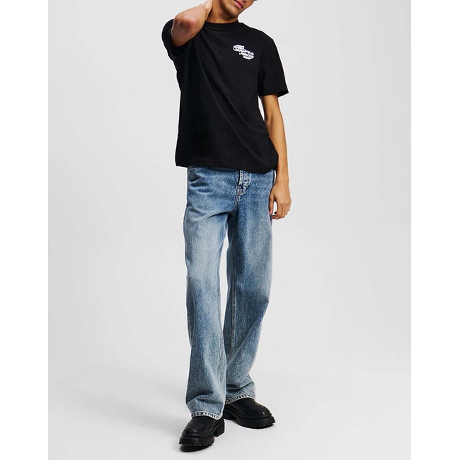 Product KARL LAGERFELD JEANS KLJ REG SPORT LOGO TEE base image
