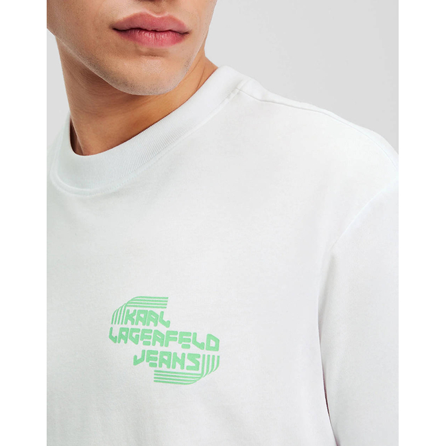 Product KARL LAGERFELD JEANS KLJ REG SPORT LOGO TEE base image