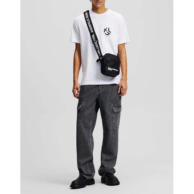 Product KARL LAGERFELD JEANS KLJ REG MONOGRAM TEE base image