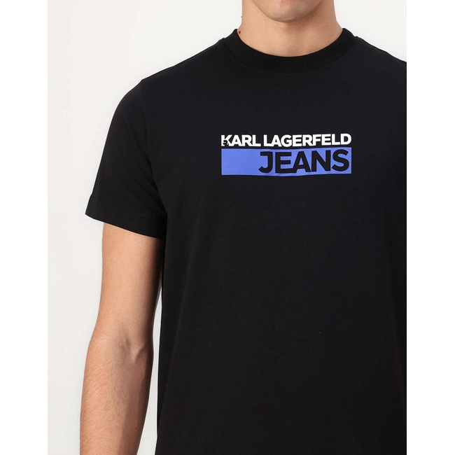 Product KARL LAGERFELD JEANS KLJ SLIM LOGO TEE base image