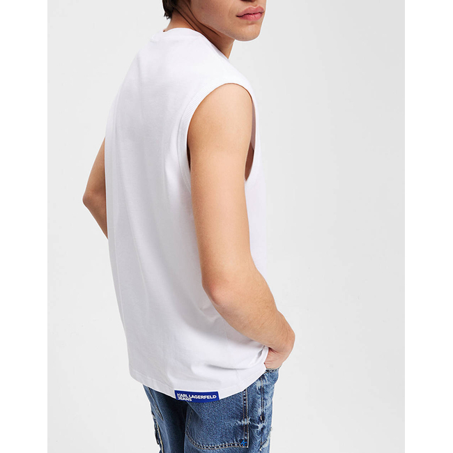 Product KARL LAGERFELD JEANS KLJ RELAXED BOX LOGO TANK base image