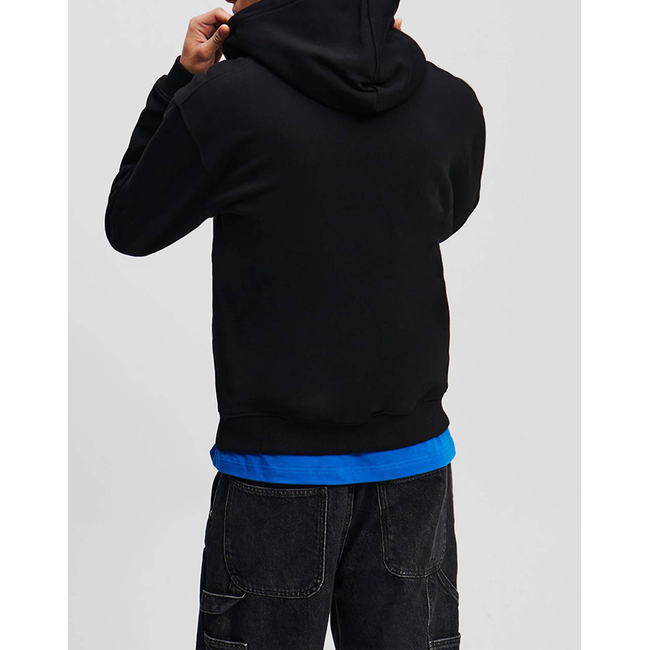 Product KARL LAGERFELD KLJ REG BOX LOGO ZIP HOODIE base image