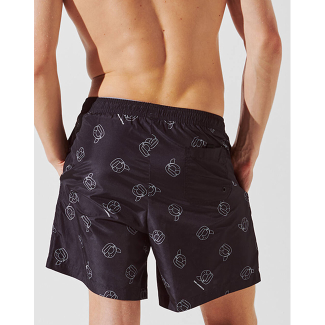 Product KARL LAGERFELD IKON AOP MED BOARDSHORTS base image