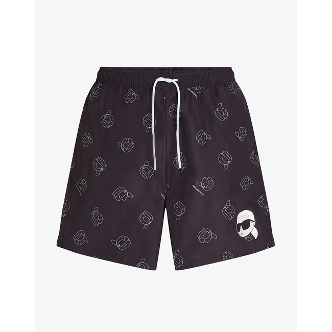 Product KARL LAGERFELD IKON AOP MED BOARDSHORTS base image