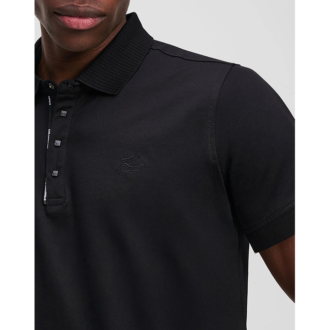 Product KARL LAGERFELD POLO PRESS BUTTON base image