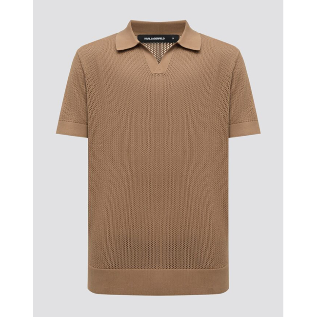 Product KARL LAGERFELD KNIT POLO 1/2 base image