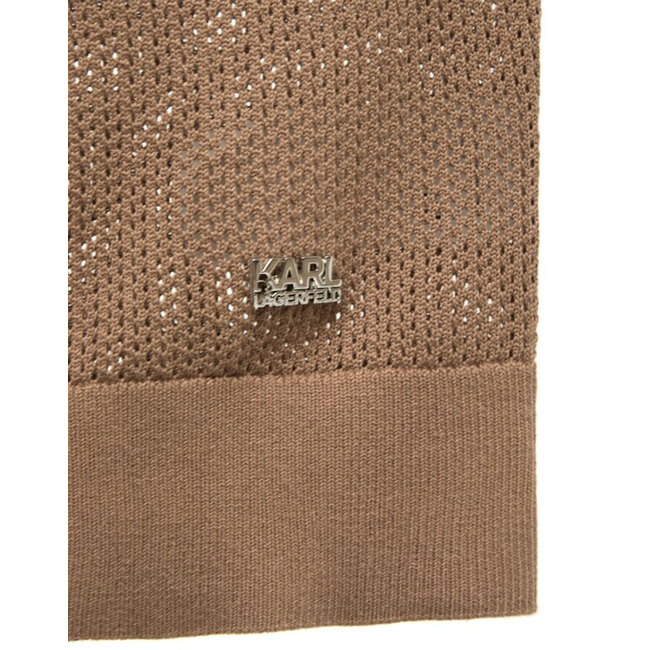 Product KARL LAGERFELD KNIT POLO 1/2 base image