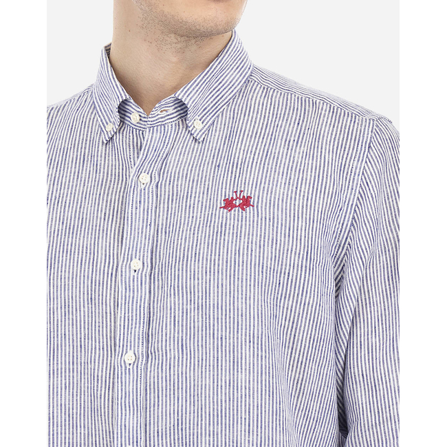 Product LA MARTINA SHIRT LS MAN SHIRT LINEN base image