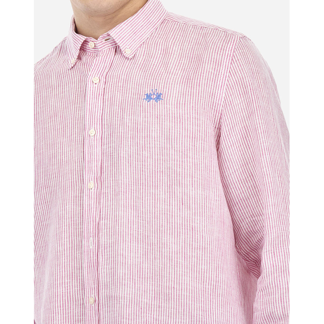 Product LA MARTINA SHIRT LS MAN SHIRT LINEN base image