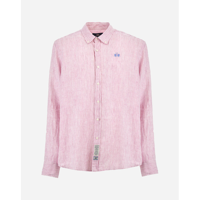 Product LA MARTINA SHIRT LS MAN SHIRT LINEN base image