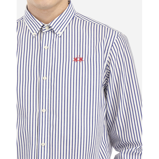 Product LA MARTINA SHIRT LS MAN SHIRT STRIPED POPELINE base image
