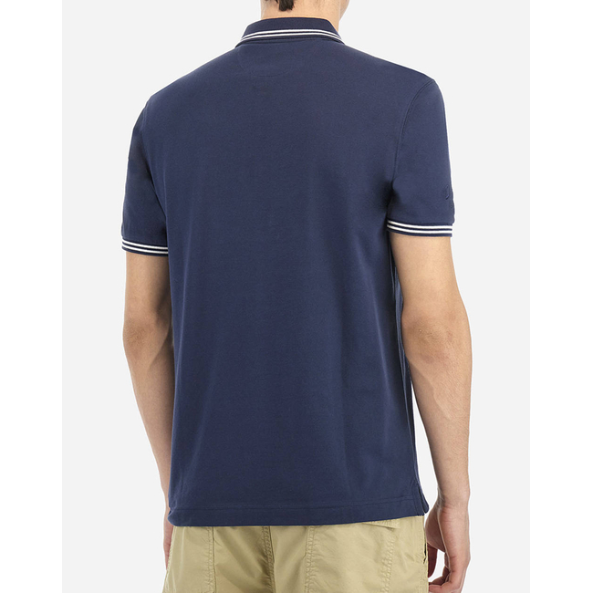 Product LA MARTINA MEN'S POLO SHIRT SEMI PIQUET STRETCH base image