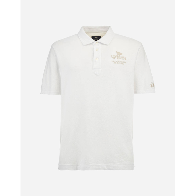Product LA MARTINA POLO SHIRT MAN POLO S/S TERRYCLOTH base image