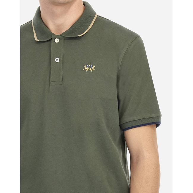 Product LA MARTINA MAN POLO S/S PIQUET STRETCH base image