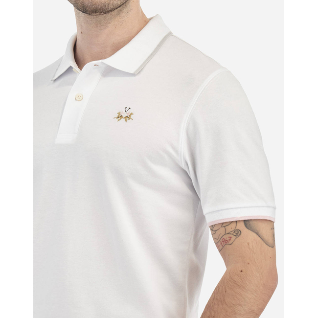Product LA MARTINA MAN POLO S/S PIQUET STRETCH base image