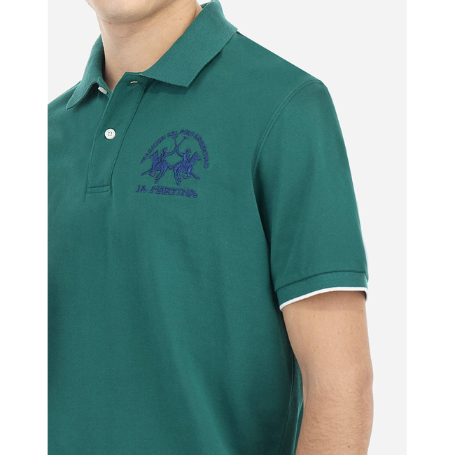 Product LA MARTINA POLO SHIRT SS MAN S/S POLO PIQUET STRETCH base image