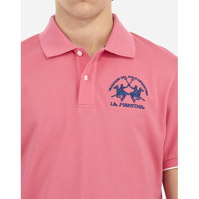 Product LA MARTINA ΜΠΛΟΥΖΑ POLO ΚΜ  MAN S/S POLO PIQUET STRETCH base image