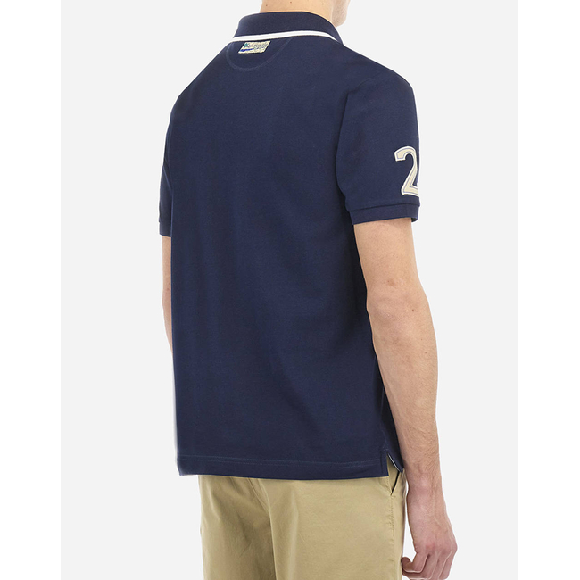 Product LA MARTINA POLO SHIRT SS MAN POLO SEMI 30/1 COTTON PIQU base image